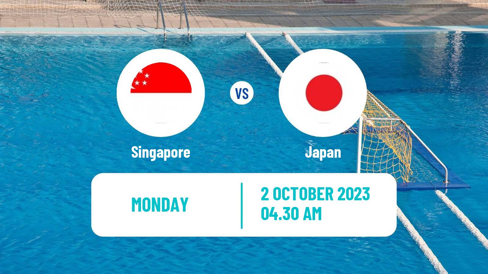 Water polo Asian Games Water Polo Singapore - Japan