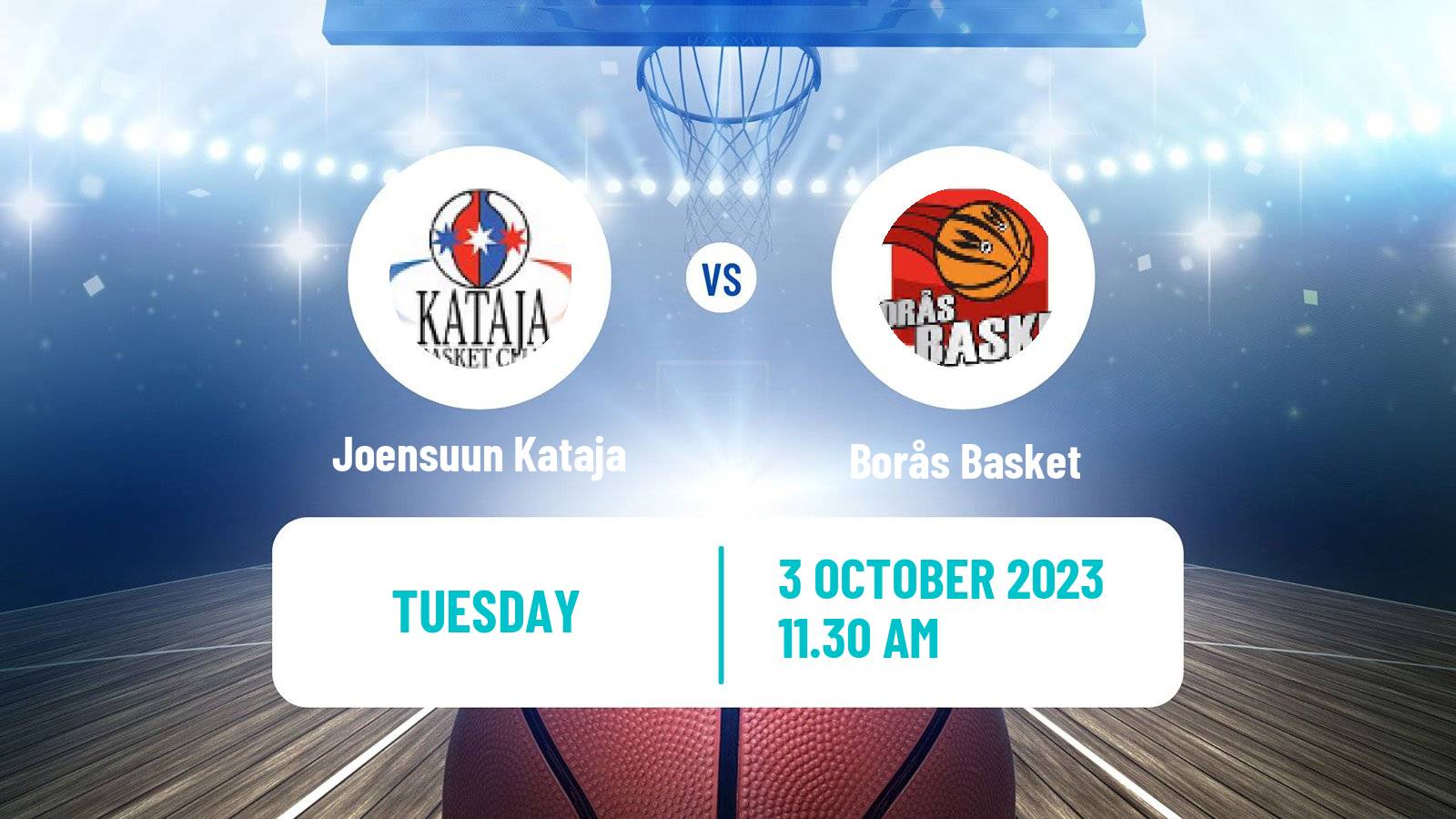 Basketball FIBA Europe Cup Joensuun Kataja - Borås Basket