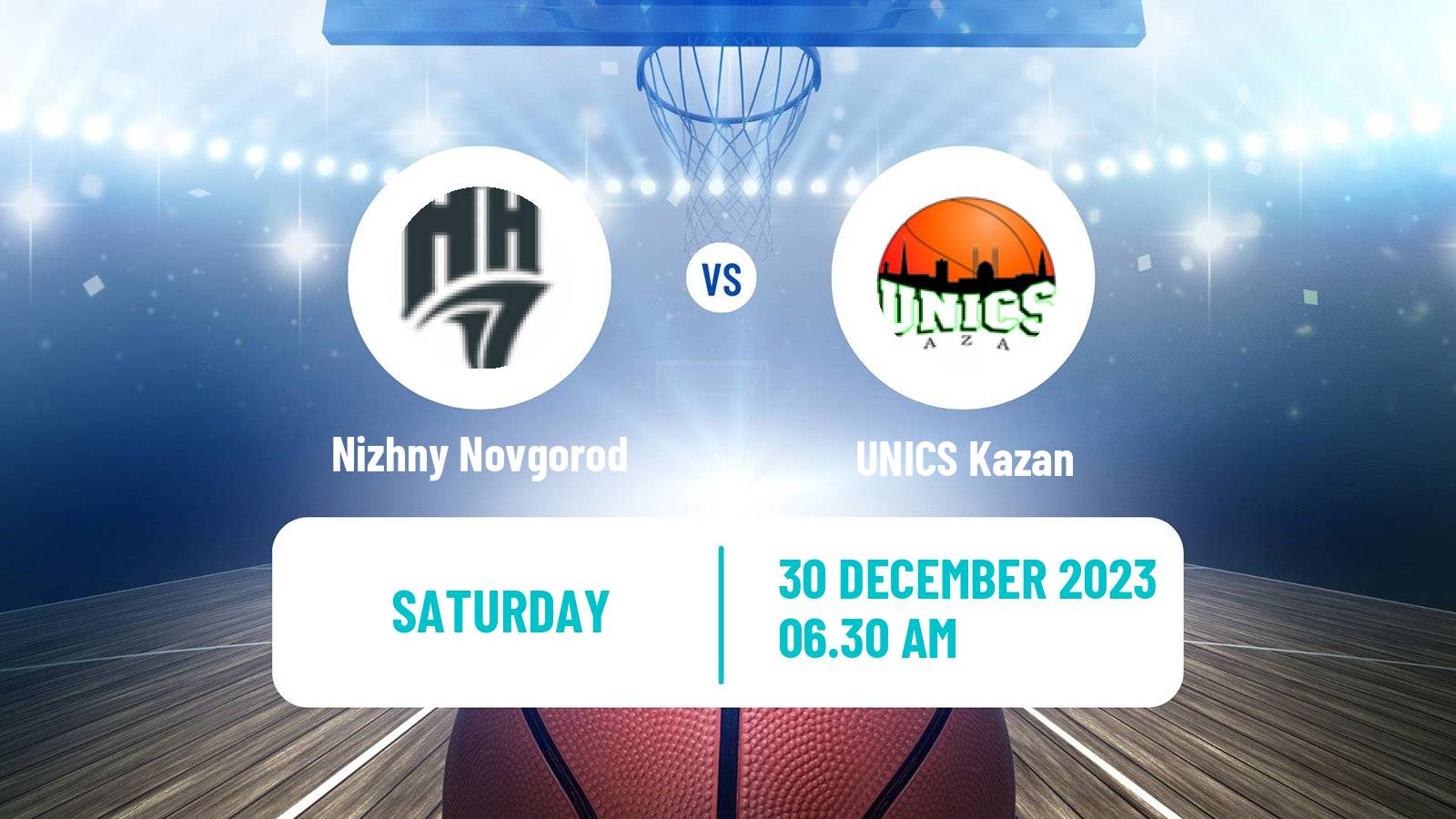 Basketball VTB United League Nizhny Novgorod - UNICS