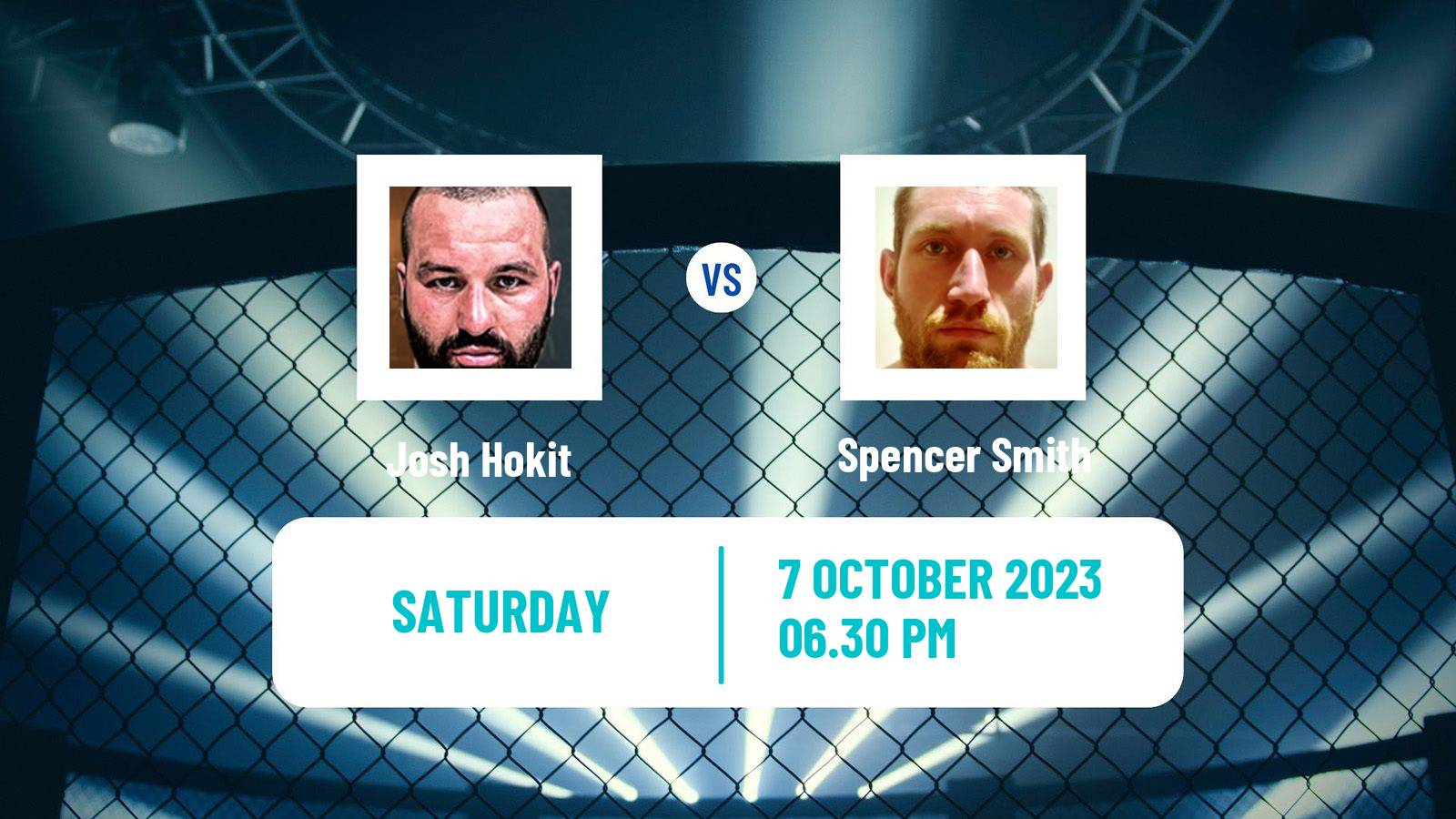 MMA Heavyweight Bellator Men Josh Hokit - Spencer Smith