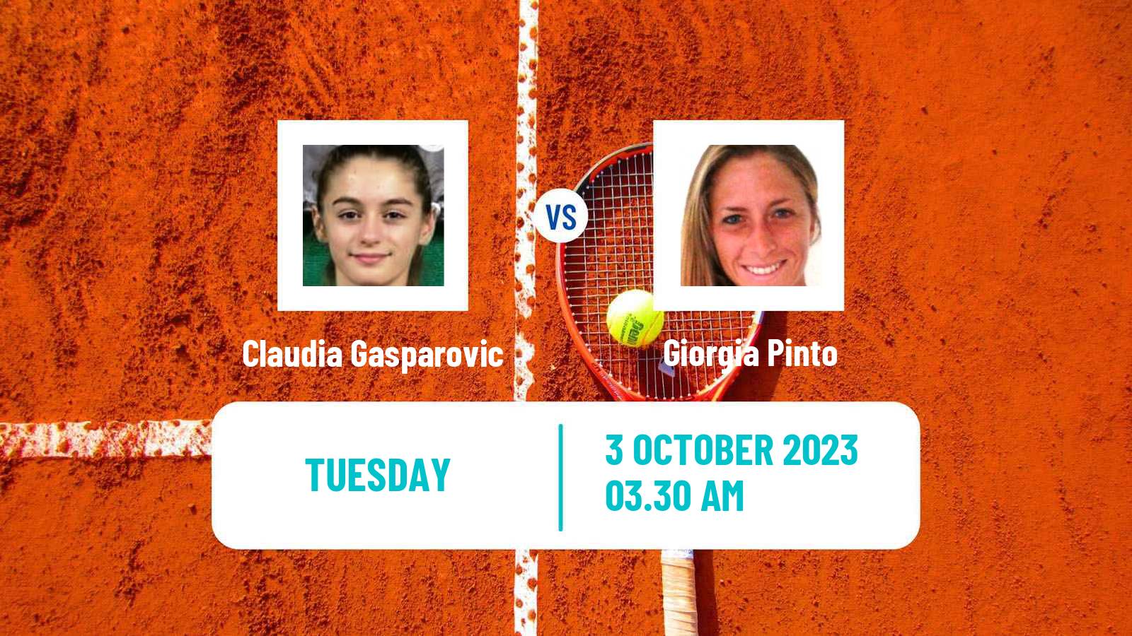 Tennis ITF W15 Bad Waltersdorf Women Claudia Gasparovic - Giorgia Pinto
