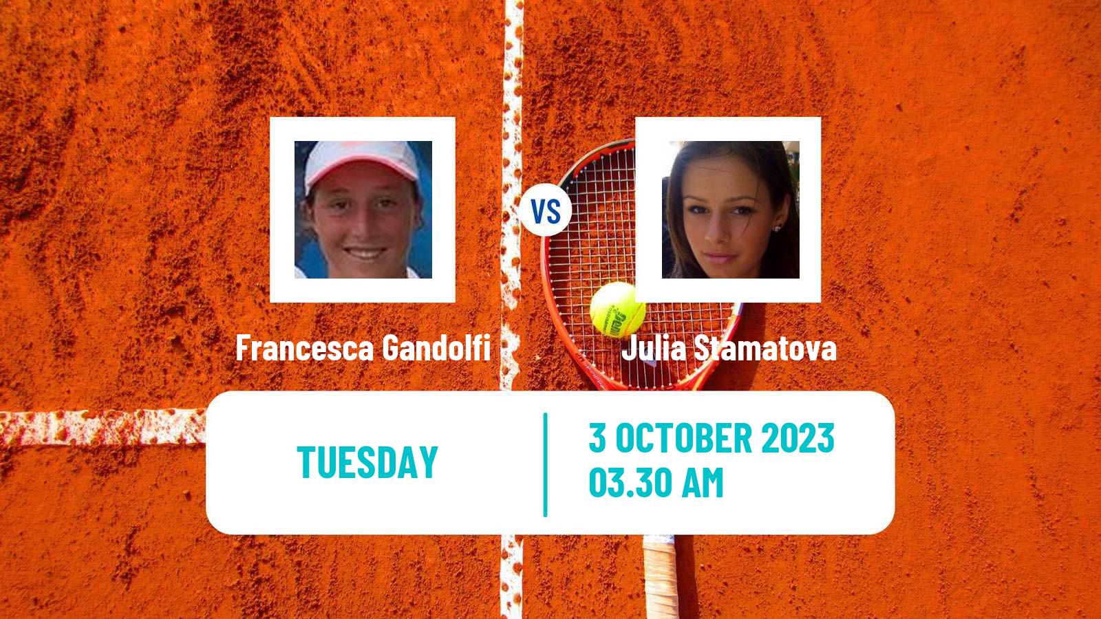 Tennis ITF W15 Bad Waltersdorf Women Francesca Gandolfi - Julia Stamatova