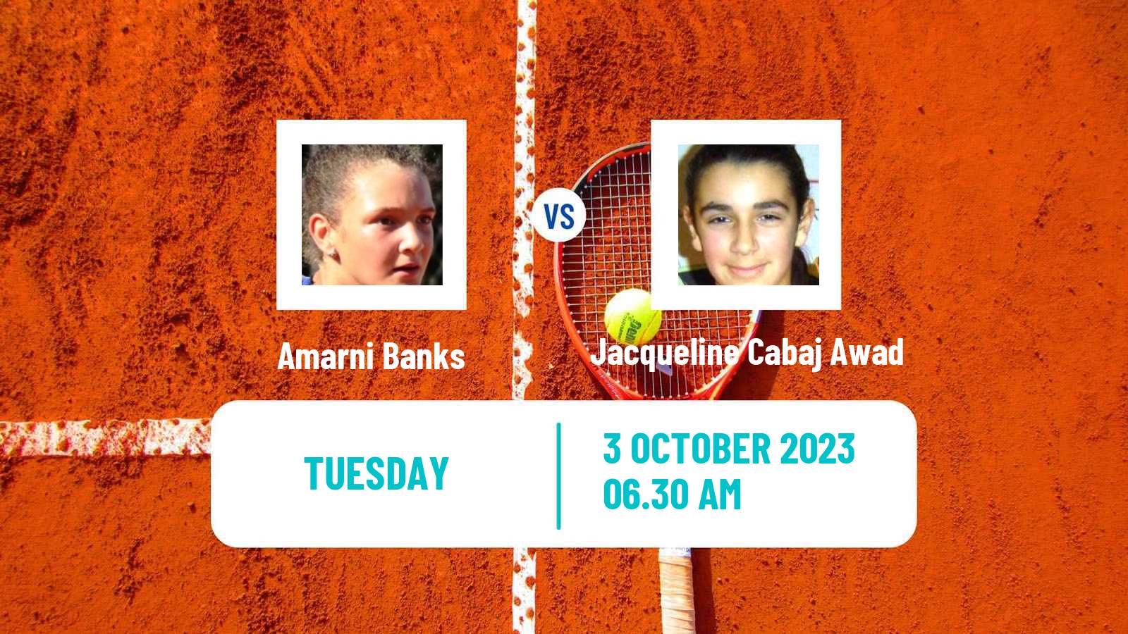 Tennis ITF W25 Reims Women Amarni Banks - Jacqueline Cabaj Awad