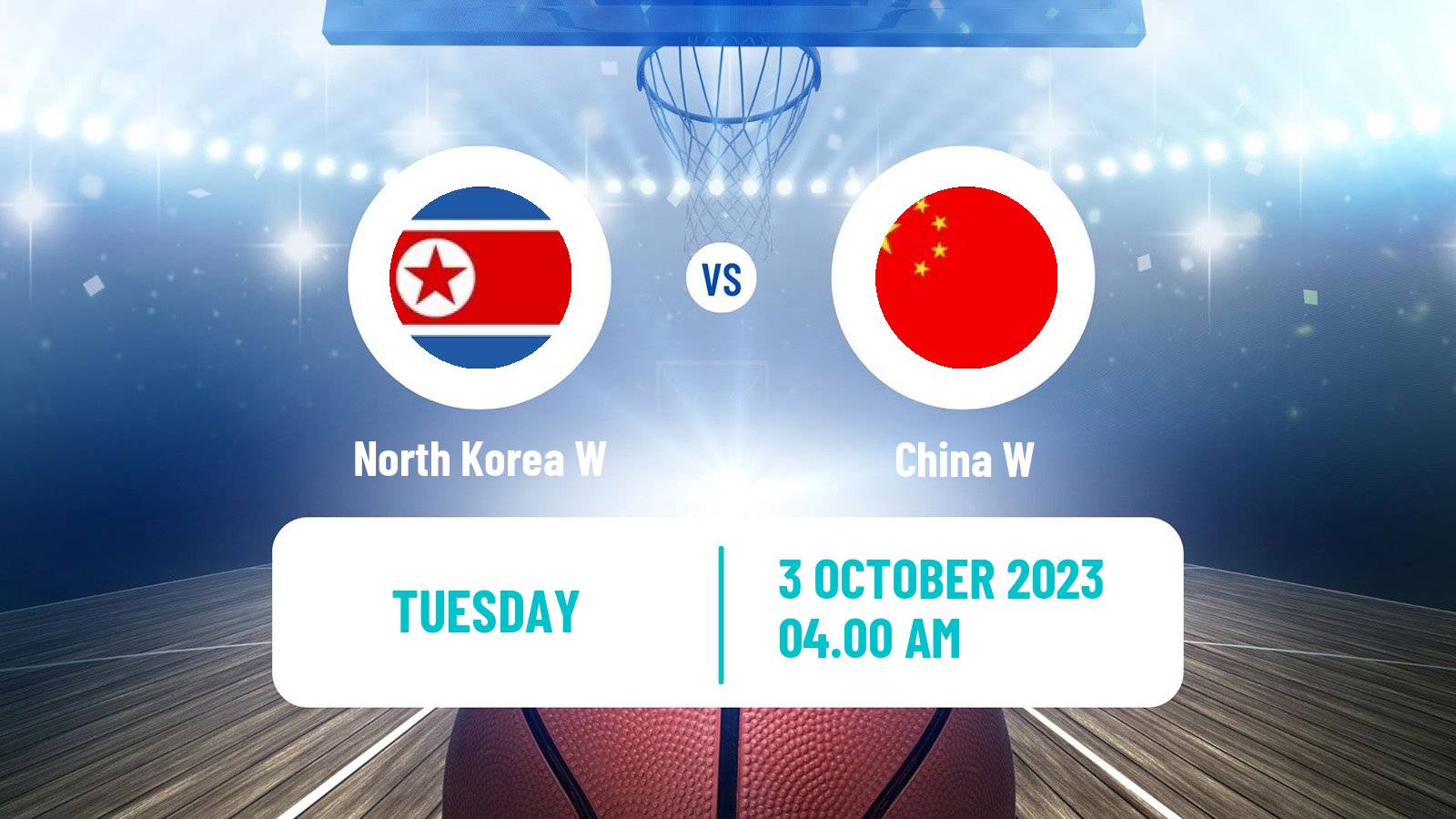 Basketball Asian Games Basketball Women North Korea W - China W