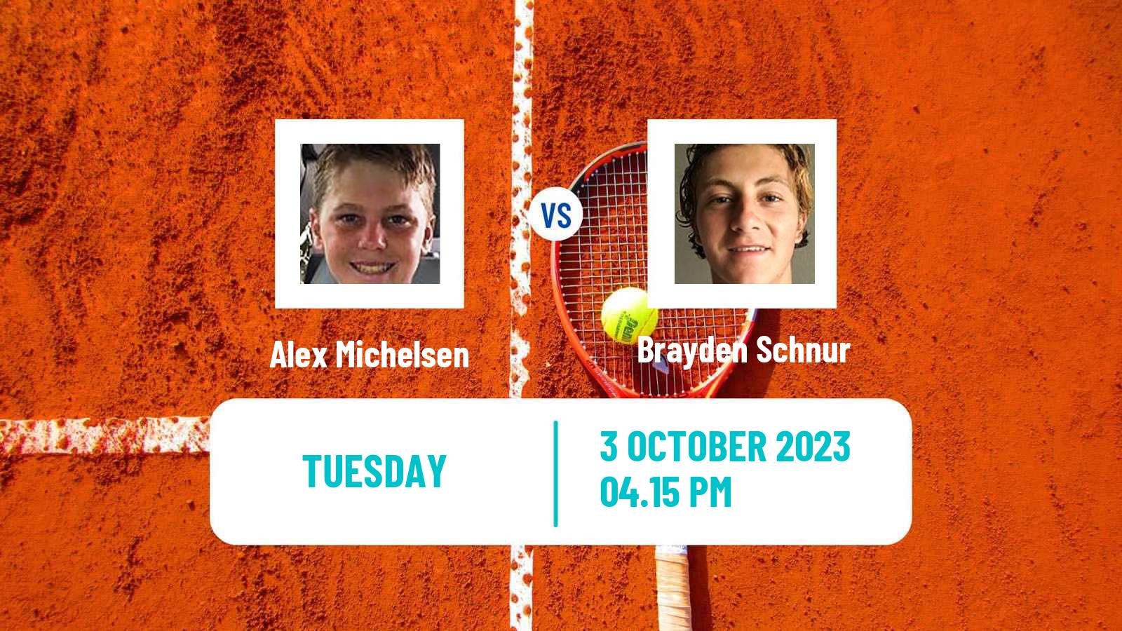 Tennis Tiburon Challenger Men Alex Michelsen - Brayden Schnur