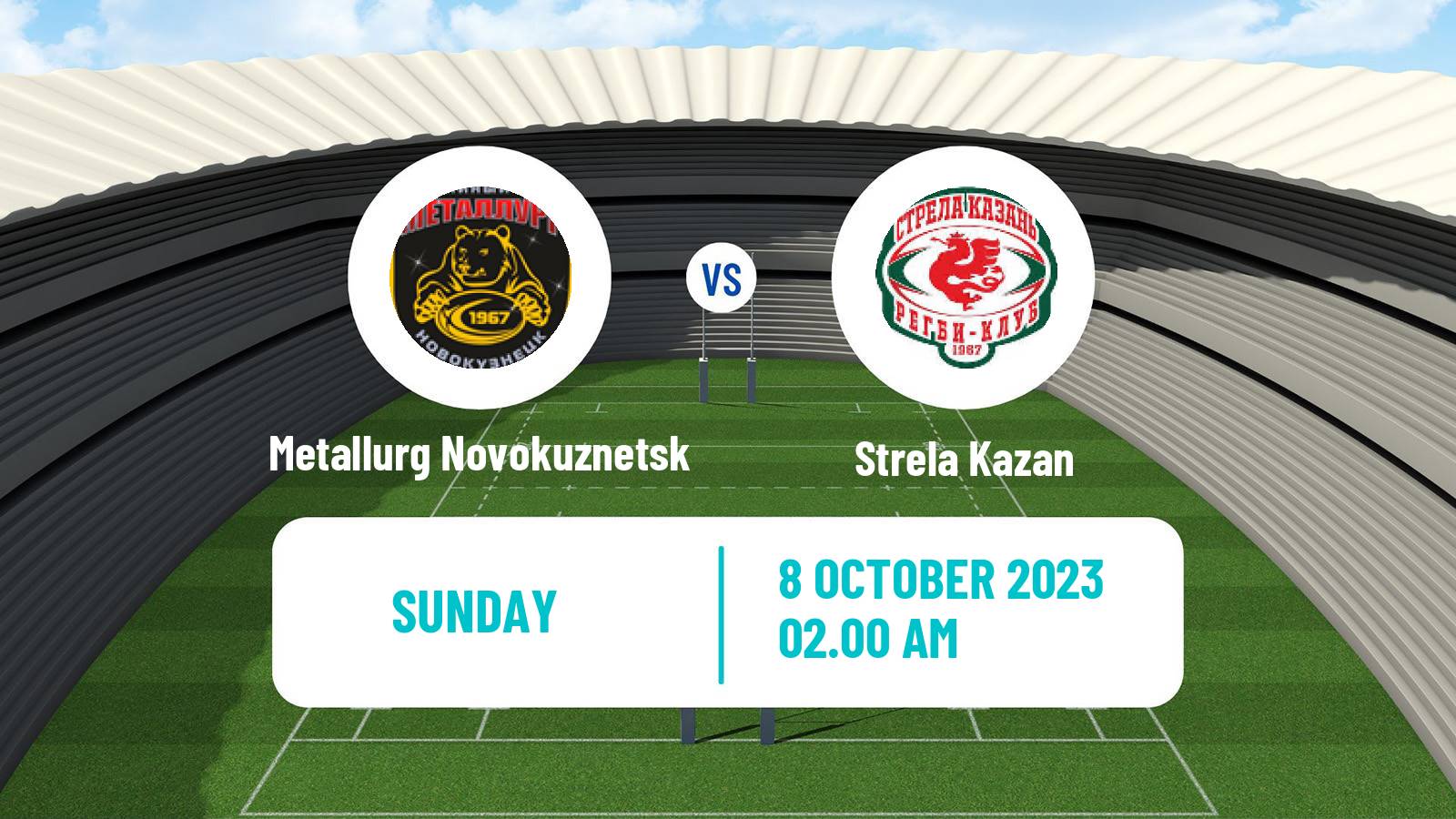 Rugby union Russian Premier League Rugby Metallurg Novokuznetsk - Strela Kazan