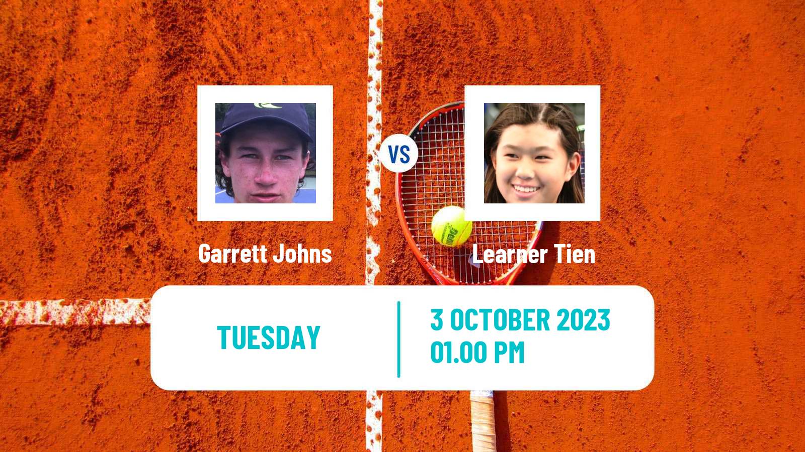 Tennis Tiburon Challenger Men Garrett Johns - Learner Tien