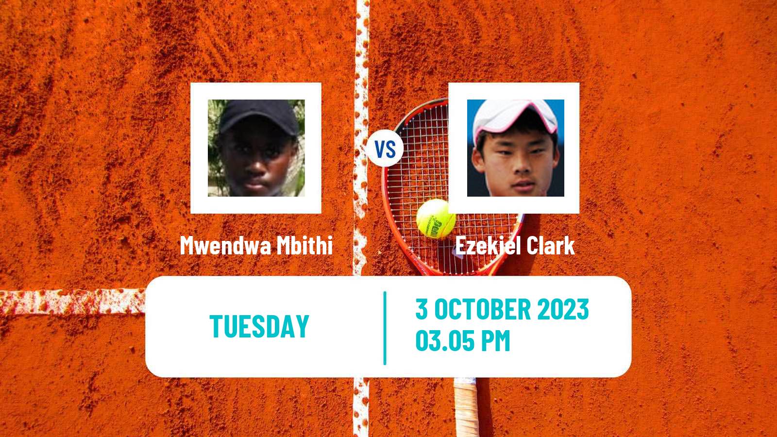 Tennis ITF M15 Ithaca Ny 2 Men Mwendwa Mbithi - Ezekiel Clark