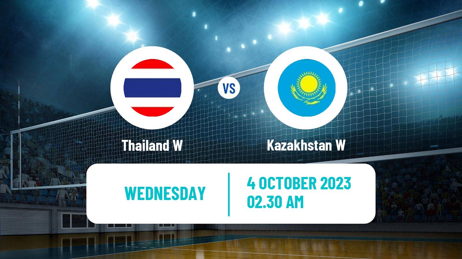 Volleyball Asian Games Volleyball Women Thailand W - Kazakhstan W