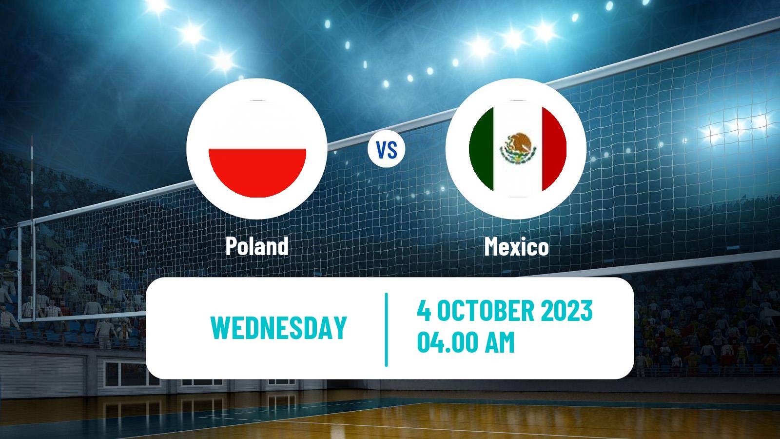 Volleyball Olympic Games - Volleyball Poland - Mexico