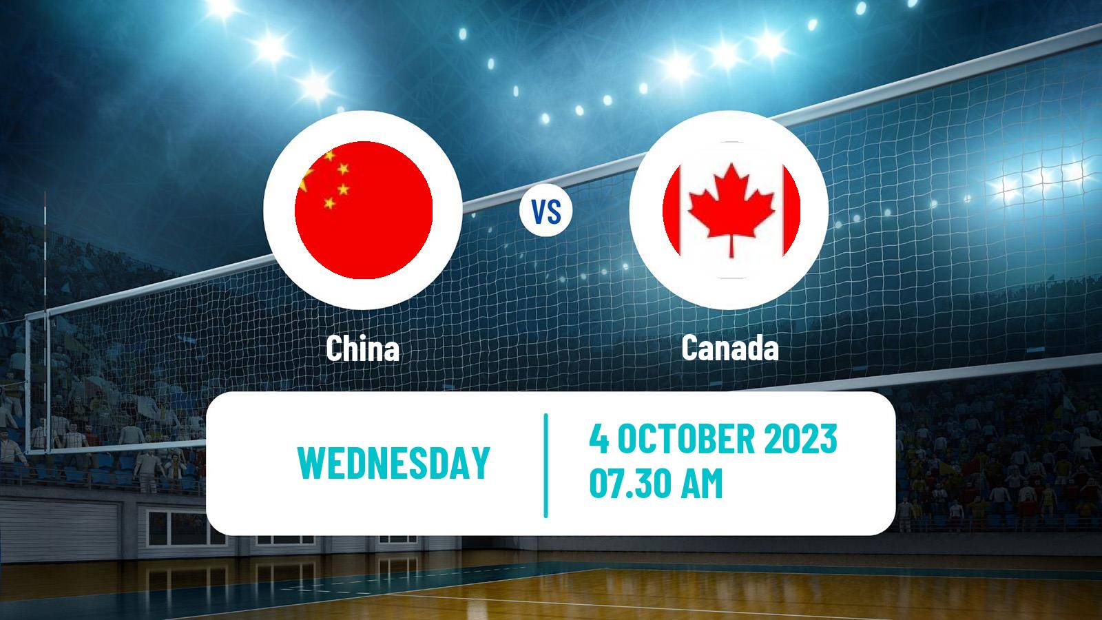 Volleyball Olympic Games - Volleyball China - Canada