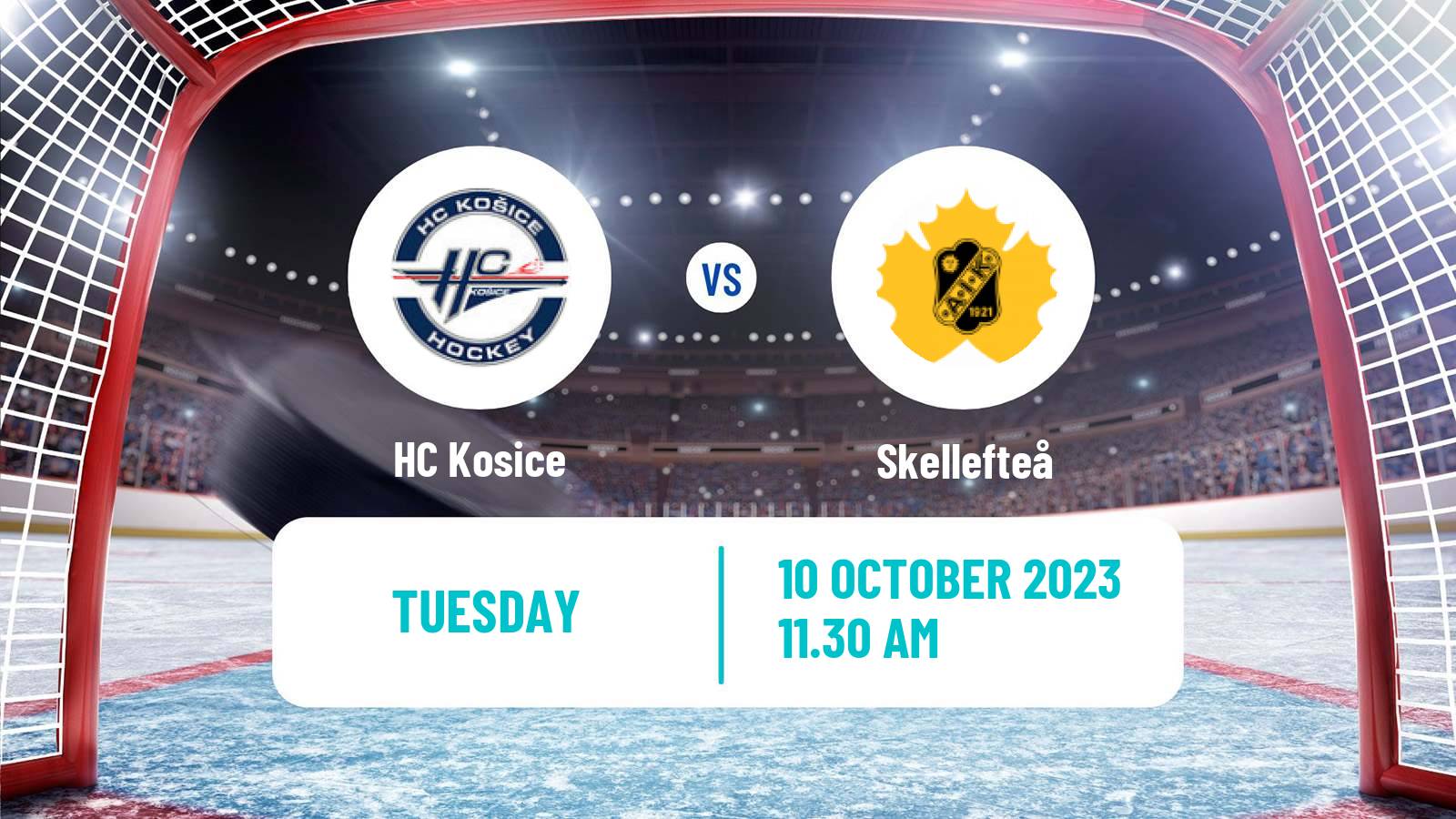 Hockey Champions League Ice Hockey HC Košice - Skellefteå