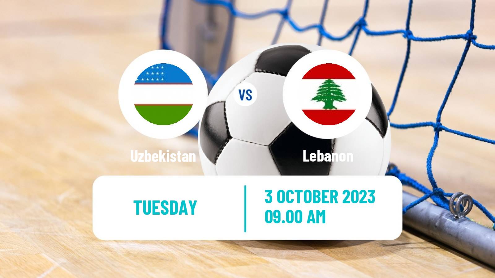 Futsal Friendly International Futsal Uzbekistan - Lebanon