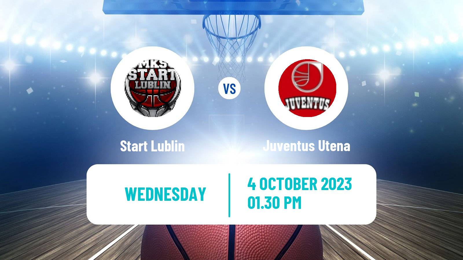 Basketball ENBL Start Lublin - Juventus Utena