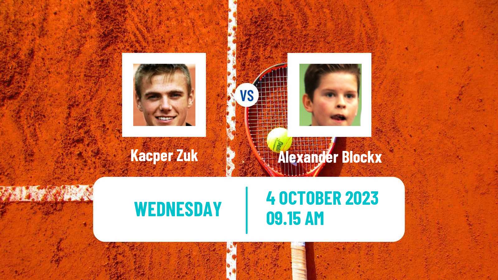 Tennis ITF M25 Nevers Men Kacper Zuk - Alexander Blockx