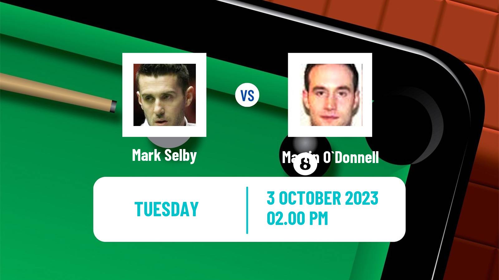 Snooker English Open Mark Selby - Martin O`Donnell