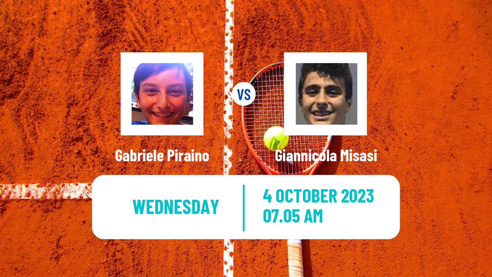 Tennis ITF M25 Santa Margherita Di Pula 8 Men Gabriele Piraino - Giannicola Misasi