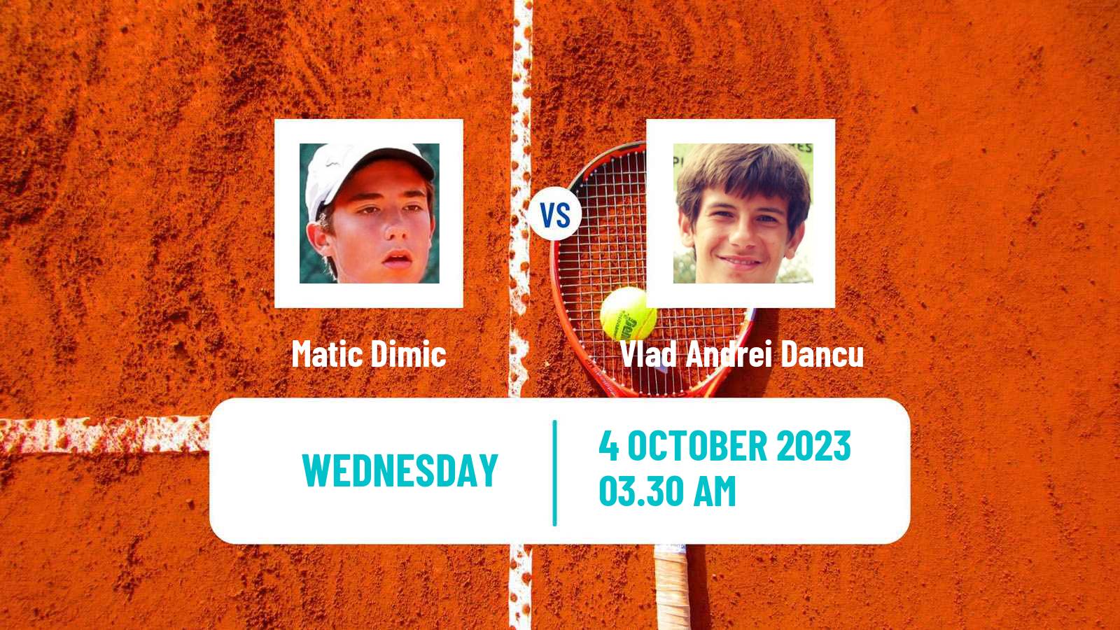 Tennis ITF M15 Bad Waltersdorf Men Matic Dimic - Vlad Andrei Dancu