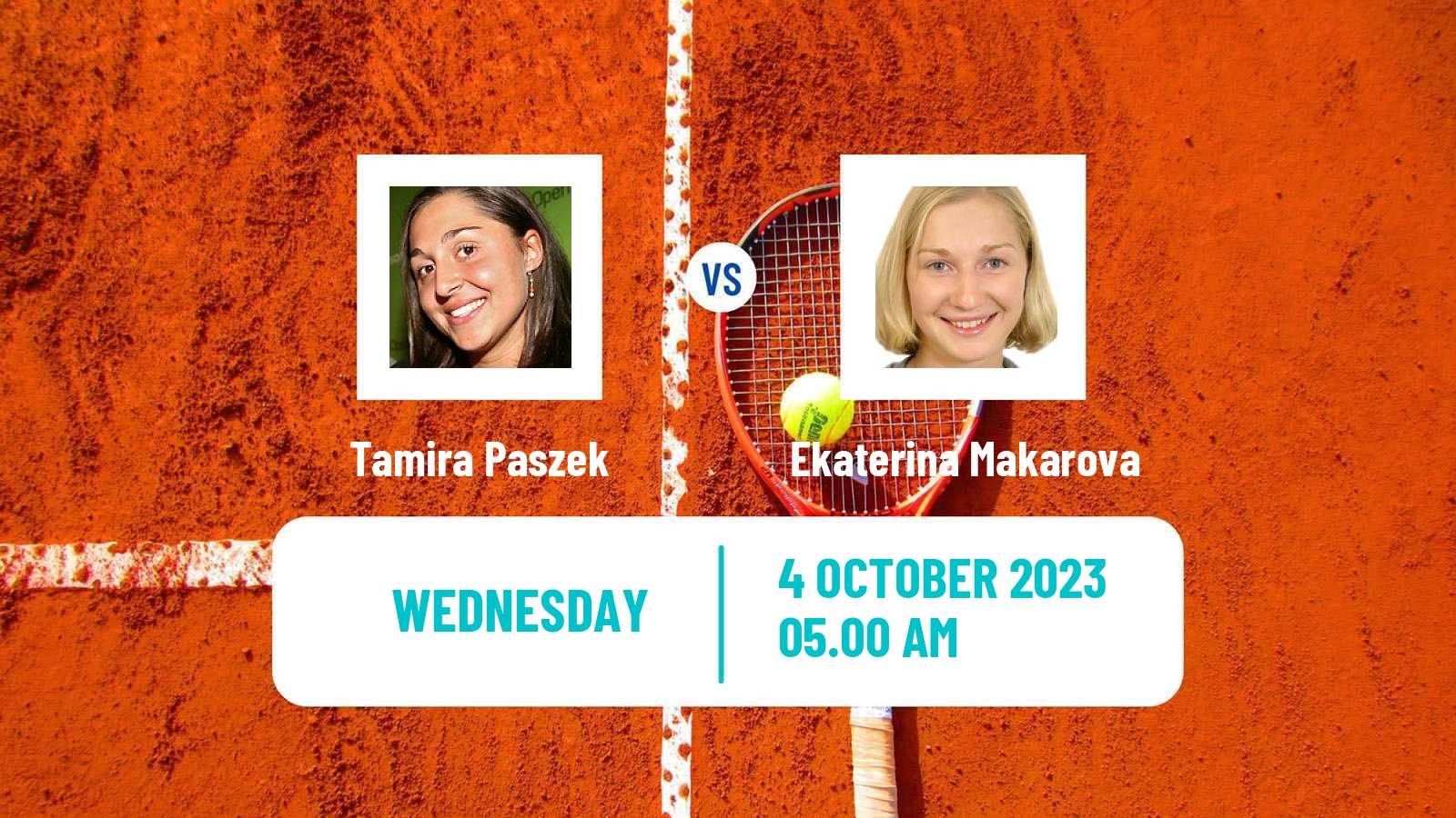 Tennis ITF W40 Lisbon Women Tamira Paszek - Ekaterina Makarova