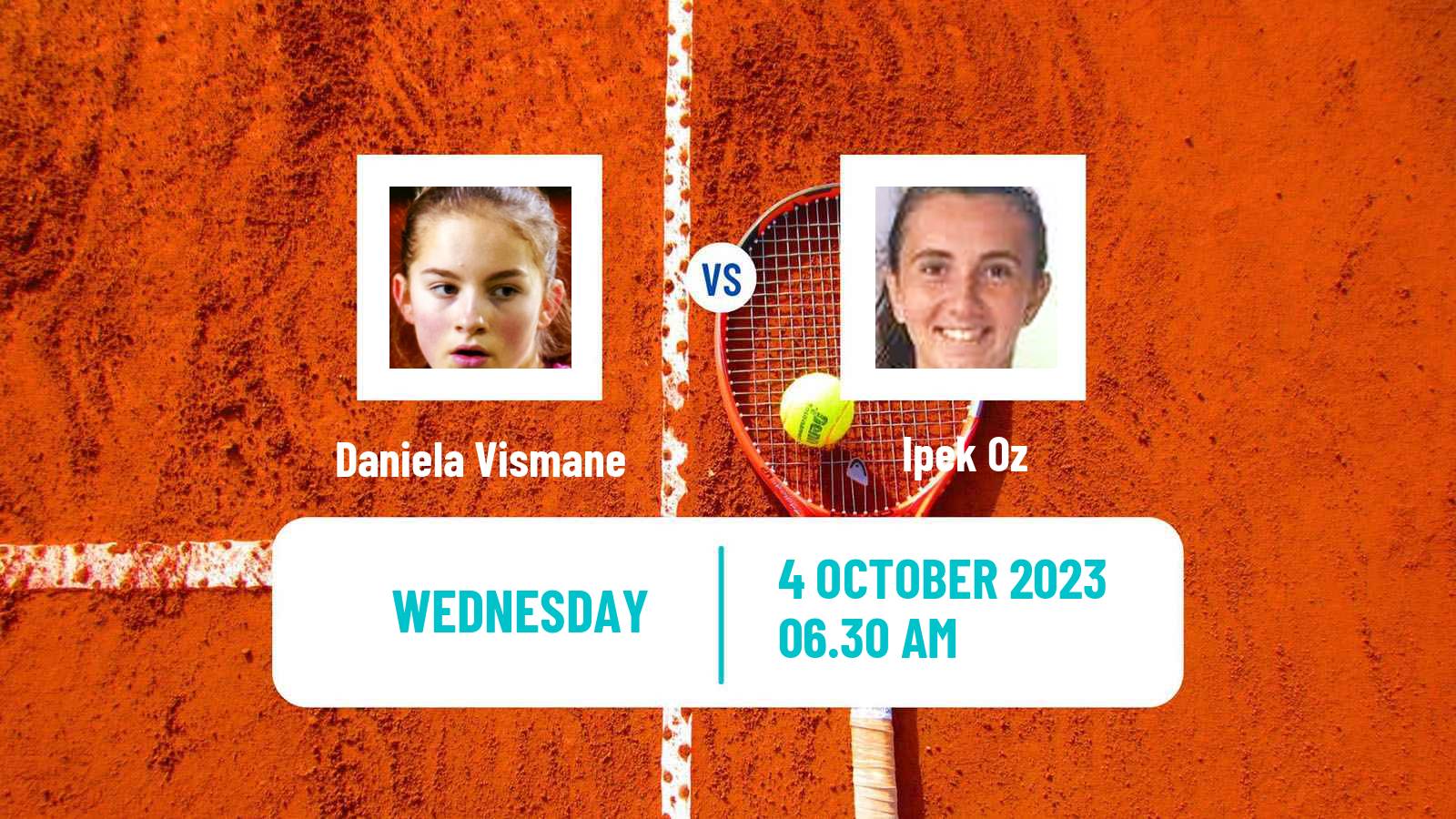 Tennis ITF W40 Lisbon Women Daniela Vismane - Ipek Oz