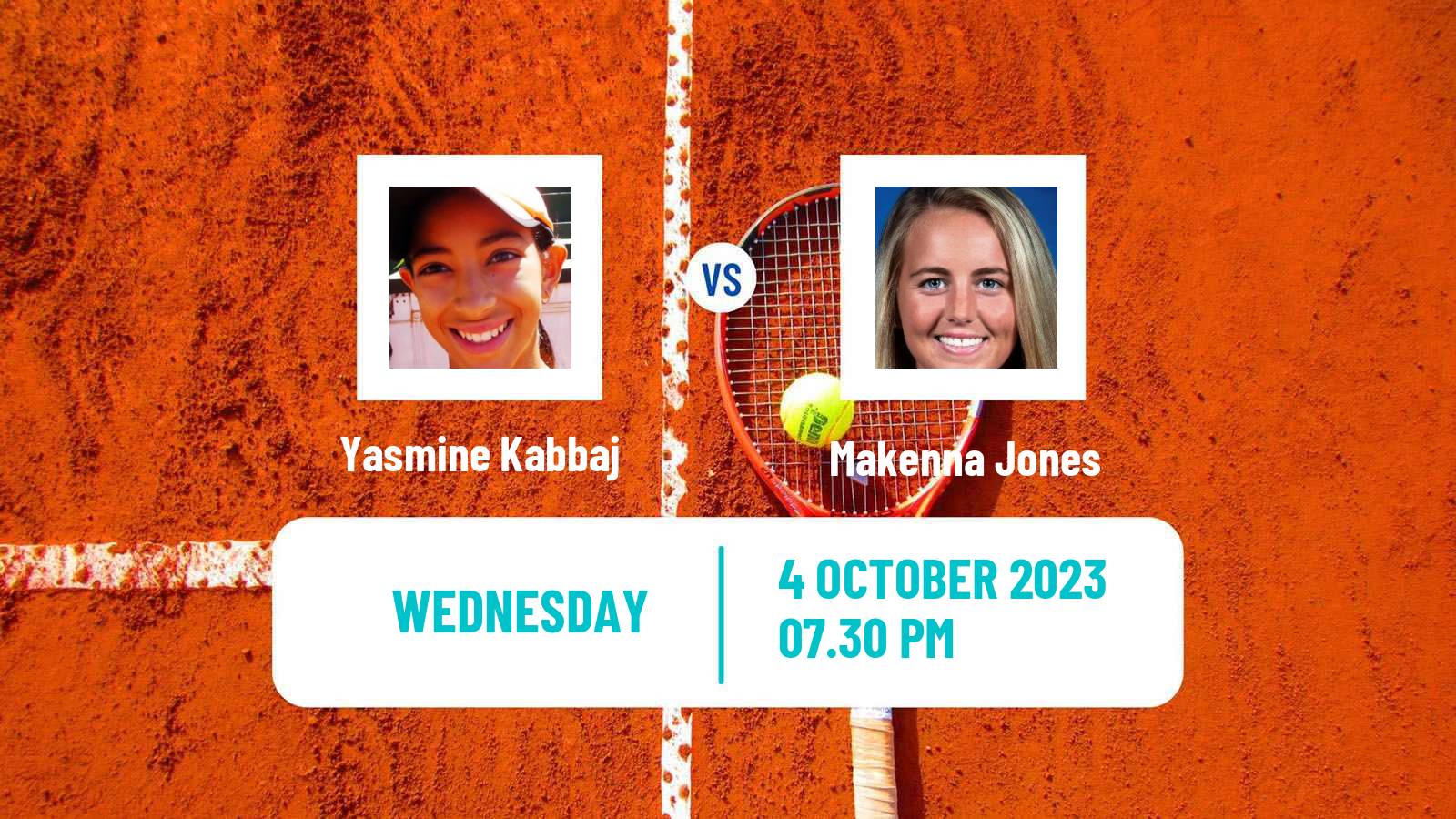 Tennis ITF W25 Redding Ca Women Yasmine Kabbaj - Makenna Jones