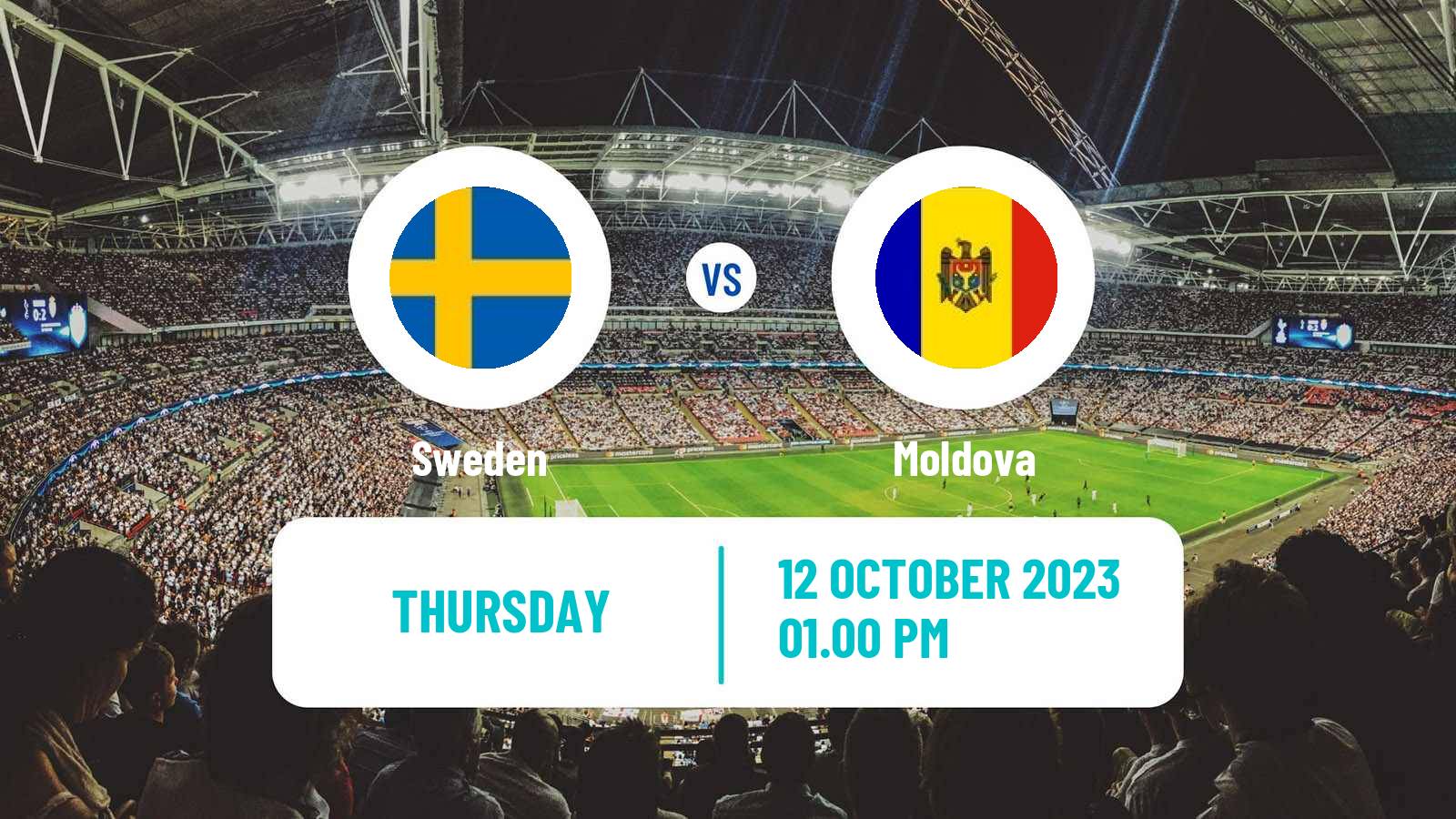 Soccer Friendly Sweden - Moldova