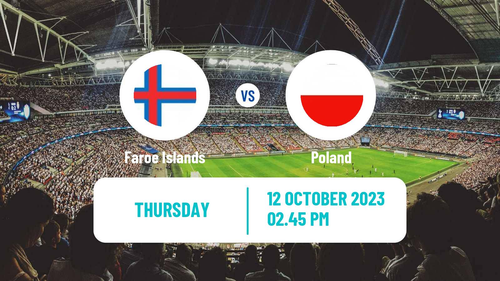 Soccer UEFA Euro Faroe Islands - Poland