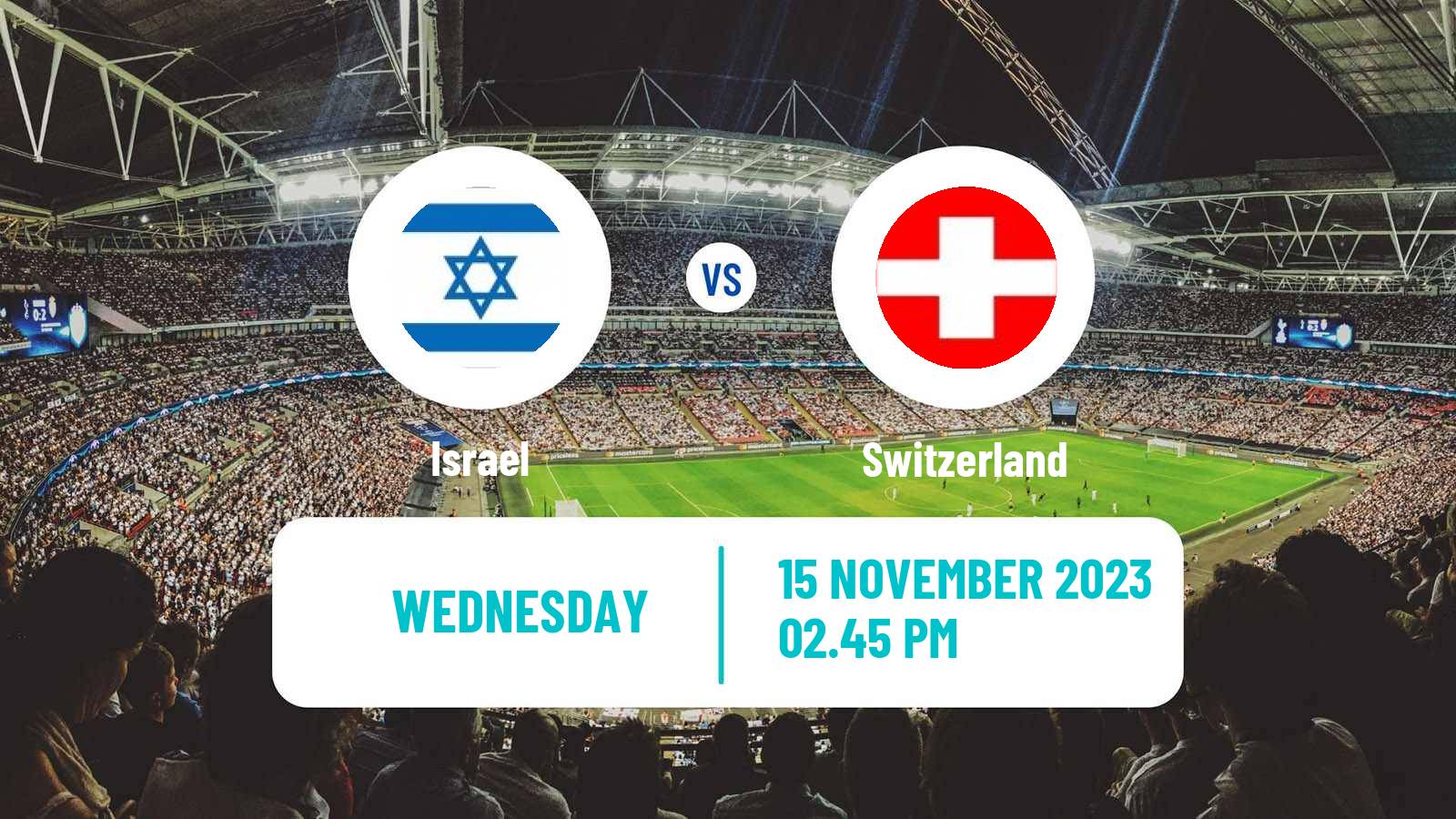 Soccer UEFA Euro Israel - Switzerland