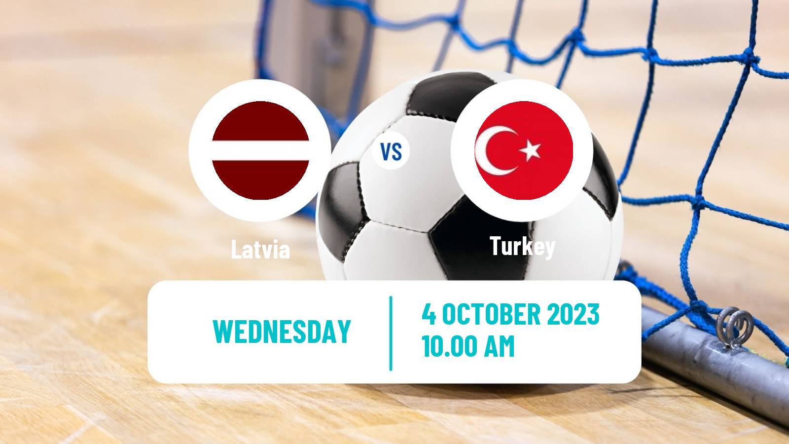 Futsal Friendly International Futsal Latvia - Turkey