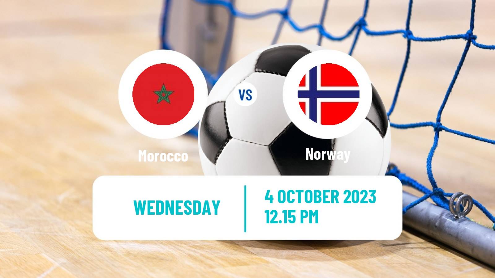 Futsal Friendly International Futsal Morocco - Norway