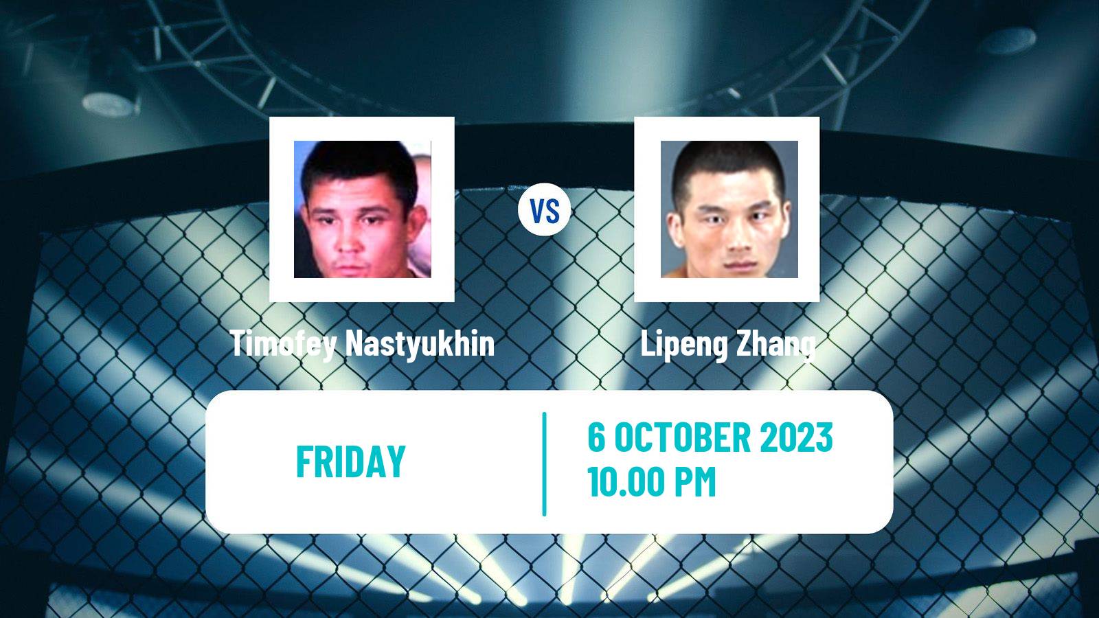 MMA Lightweight One Championship Men Timofey Nastyukhin - Lipeng Zhang