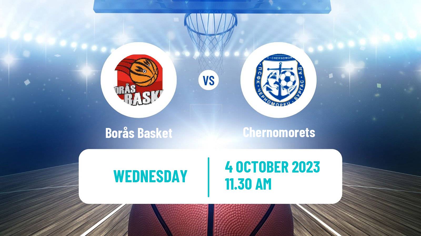 Basketball FIBA Europe Cup Borås Basket - Chernomorets