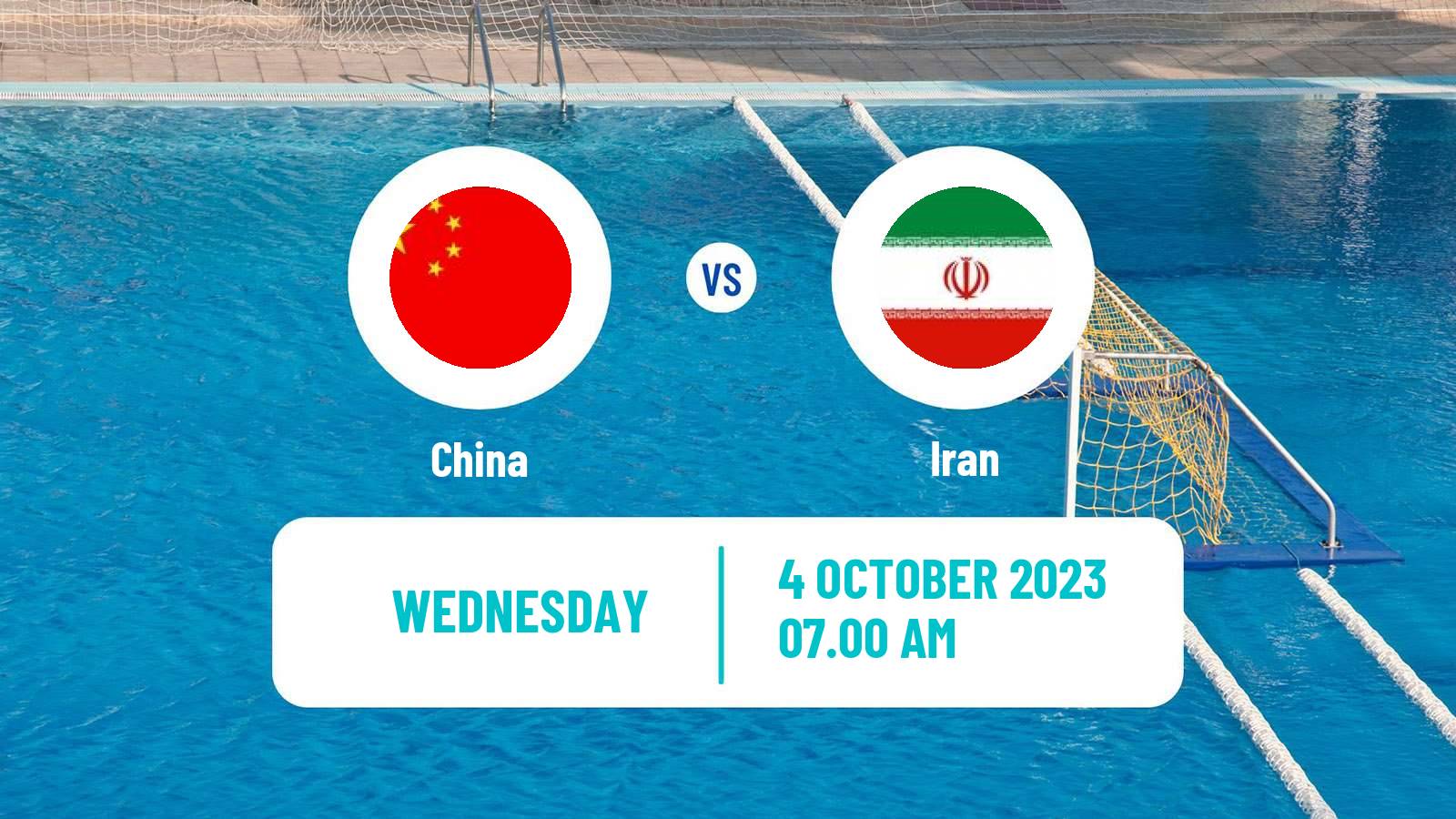 Water polo Asian Games Water Polo China - Iran