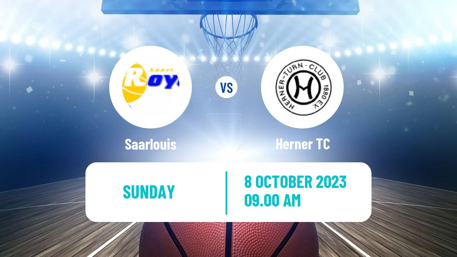 Basketball German DBBL Saarlouis - Herner