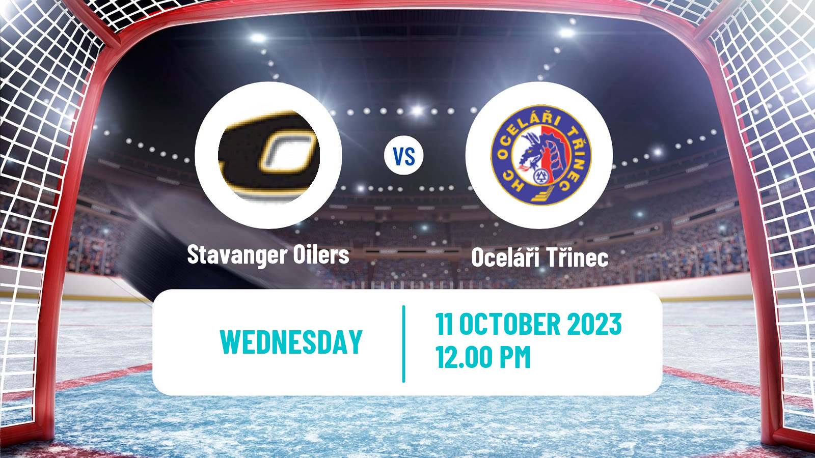 Hockey Champions League Ice Hockey Stavanger Oilers - Oceláři Třinec