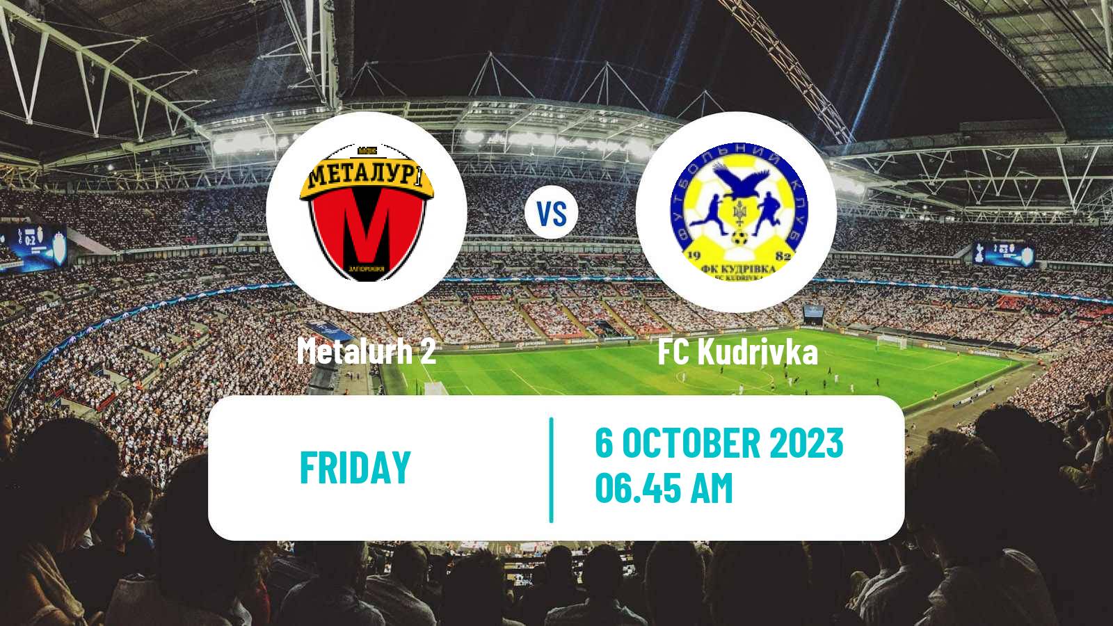 Soccer Ukrainian Druha Liga Metalurh 2 - Kudrivka