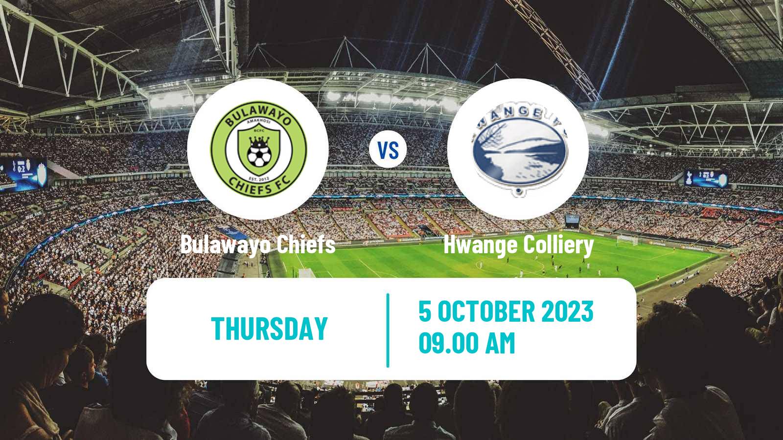 Soccer Zimbabwe Premier League Bulawayo Chiefs - Hwange Colliery