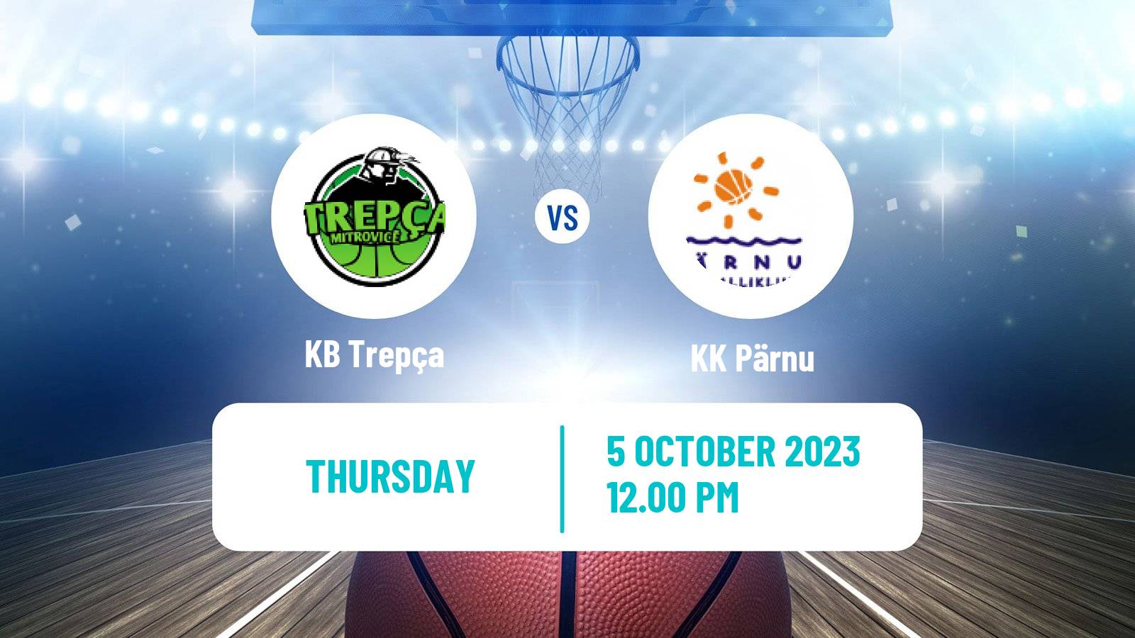 Basketball FIBA Europe Cup Trepça - Pärnu