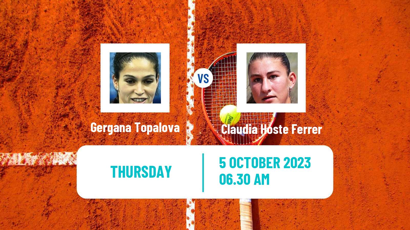 Tennis ITF W40 Lisbon Women Gergana Topalova - Claudia Hoste Ferrer