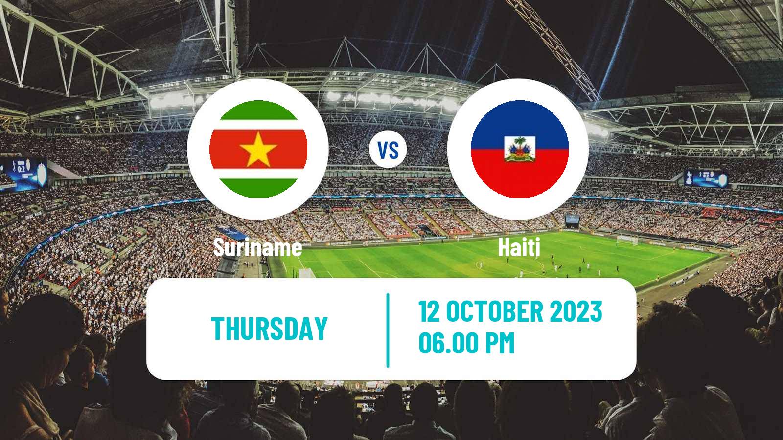 Soccer CONCACAF Nations League Suriname - Haiti