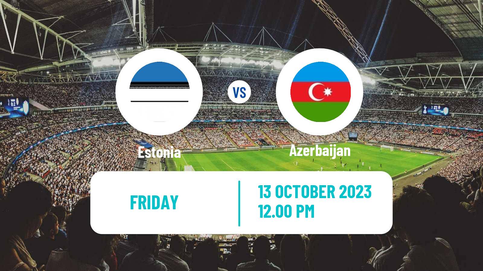 Soccer UEFA Euro Estonia - Azerbaijan