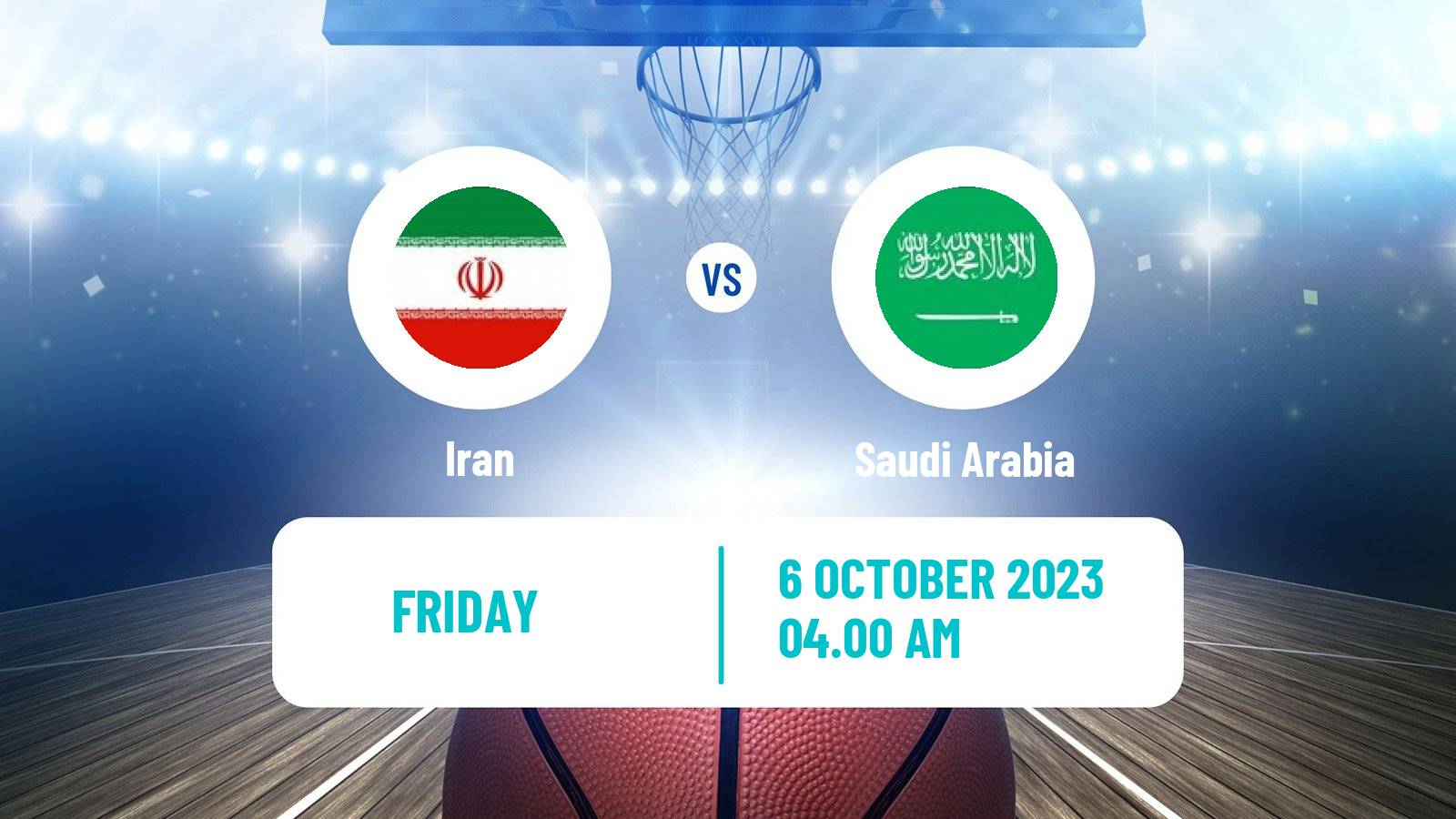 Basketball Asian Games Basketball Iran - Saudi Arabia