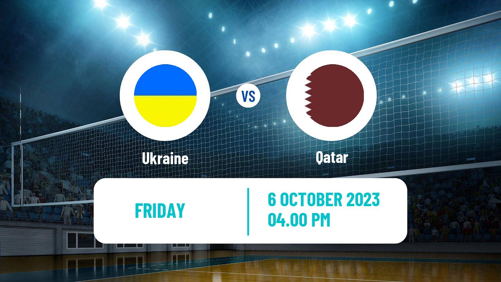 Volleyball Olympic Games - Volleyball Ukraine - Qatar