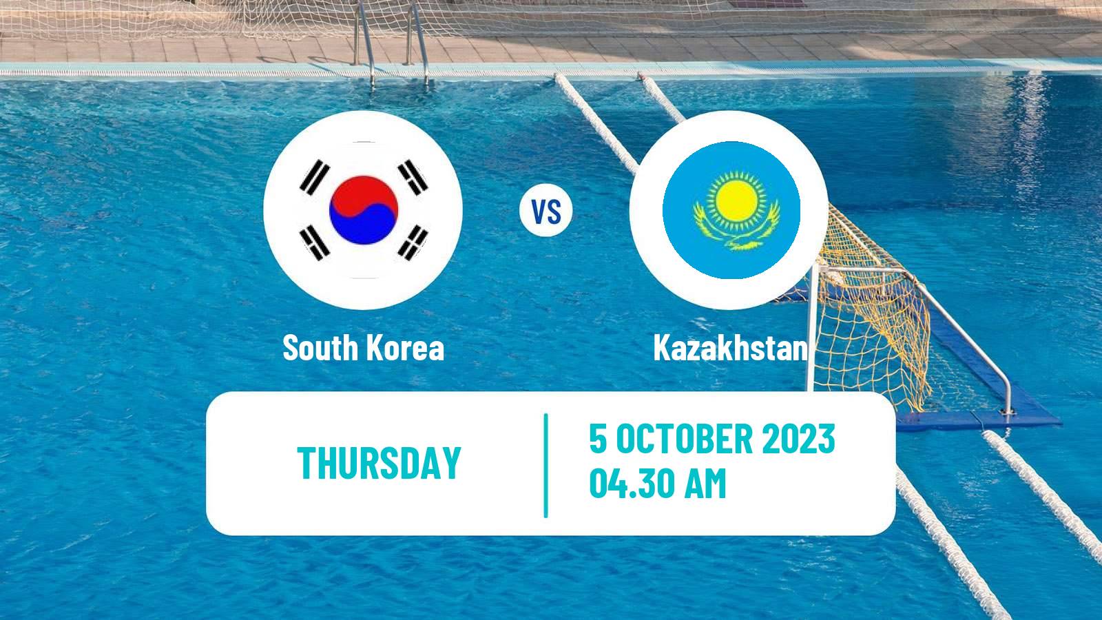 Water polo Asian Games Water Polo South Korea - Kazakhstan