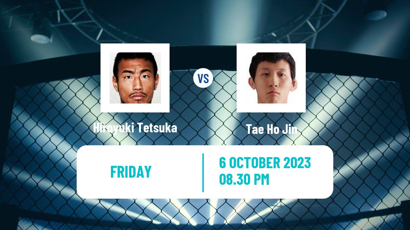MMA Welterweight One Championship Men Hiroyuki Tetsuka - Tae Ho Jin
