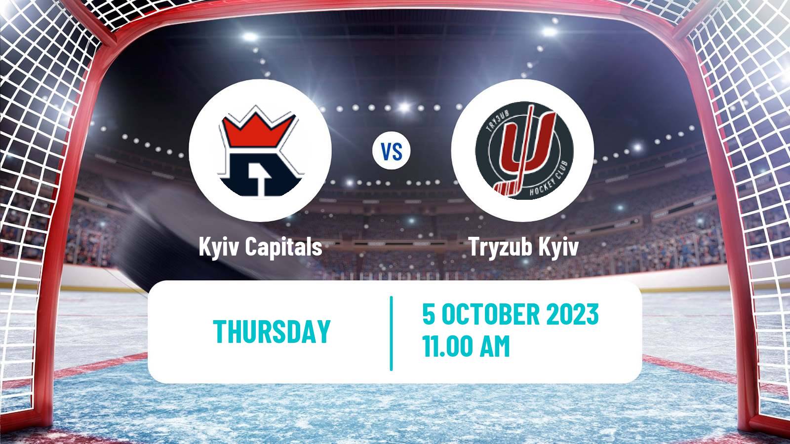 Hockey Ukrainian UHL Kyiv Capitals - Tryzub Kyiv