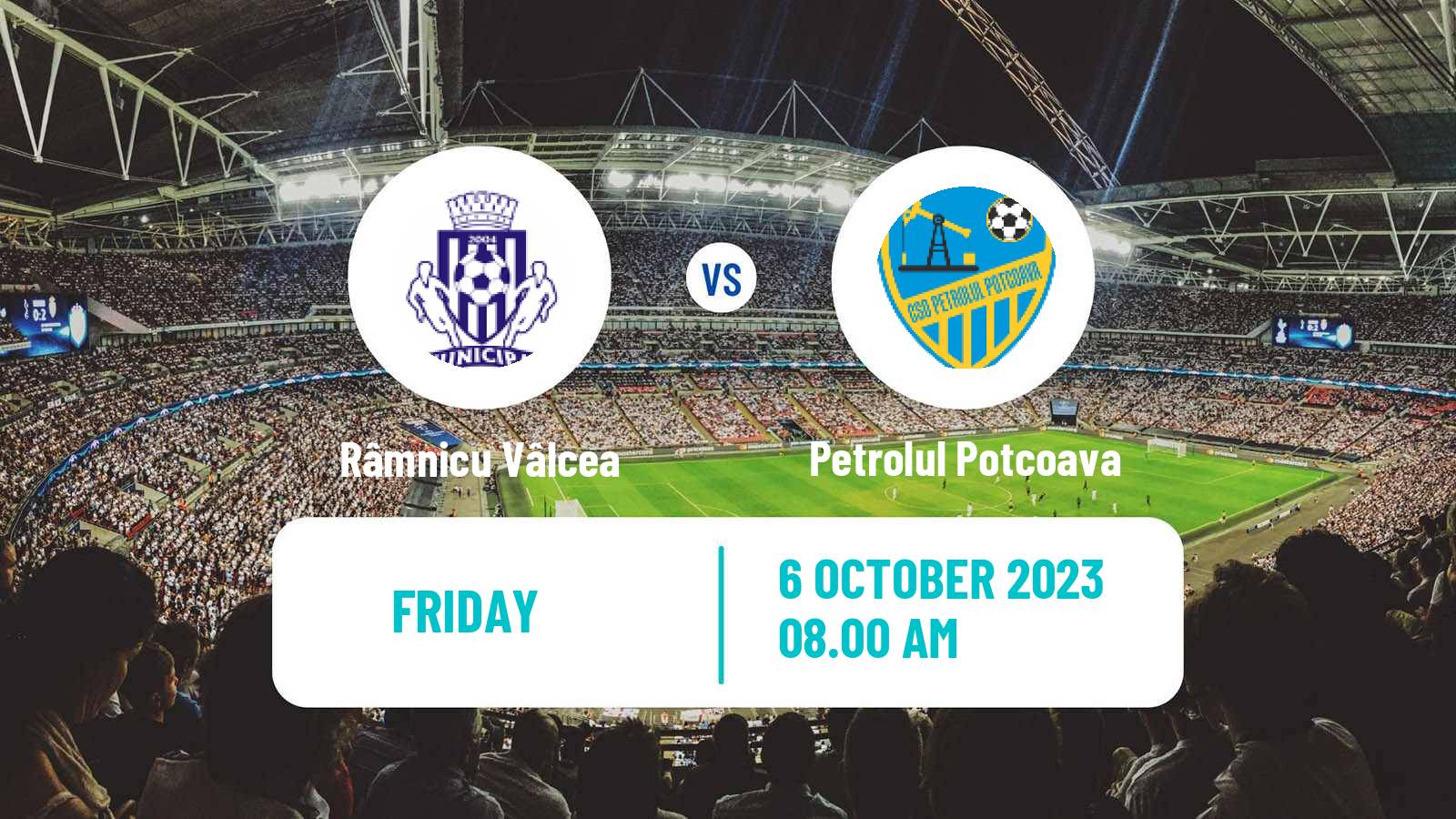 Soccer Romanian Liga 3 - Seria 6 Râmnicu Vâlcea - Petrolul Potcoava