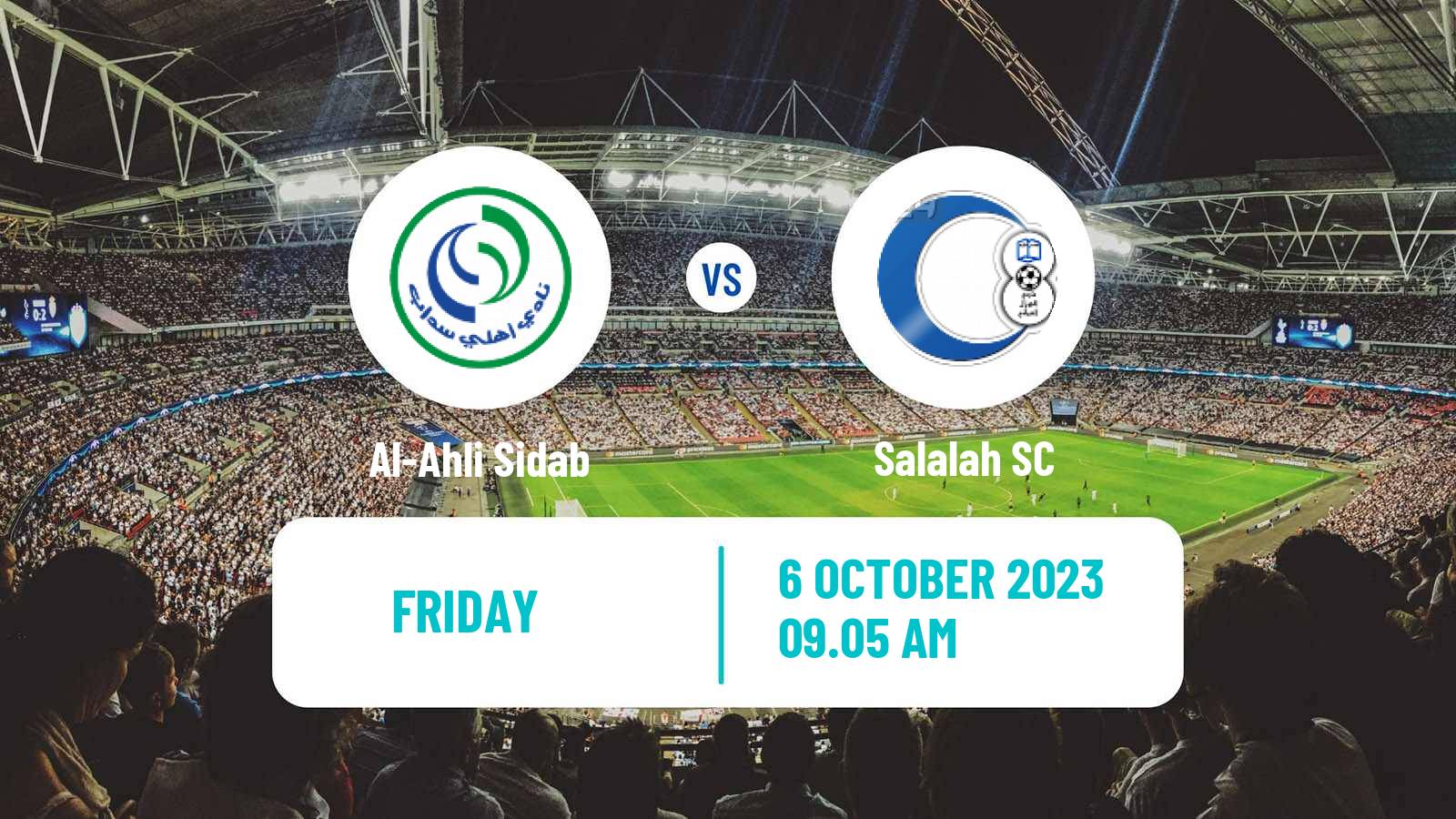 Soccer Omani Sultan Cup Al-Ahli Sidab - Salalah