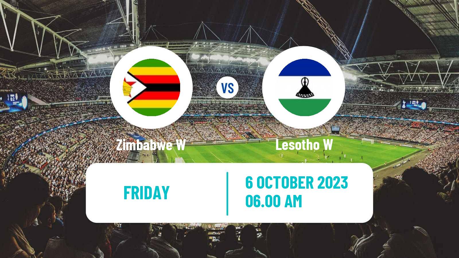 Soccer COSAFA Cup Women Zimbabwe W - Lesotho W