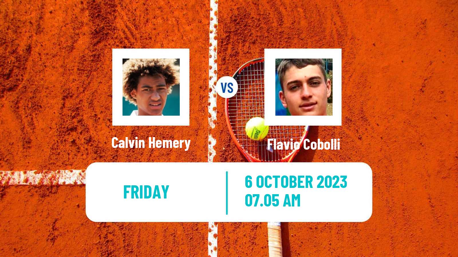 Tennis Lisbon Challenger Men Calvin Hemery - Flavio Cobolli